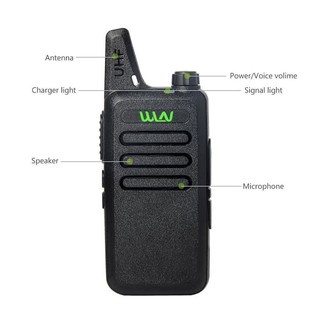 HT WLN C1 UHF 400-470MHZ Walky Talky 16 Channel Walkie Talkie 2unit