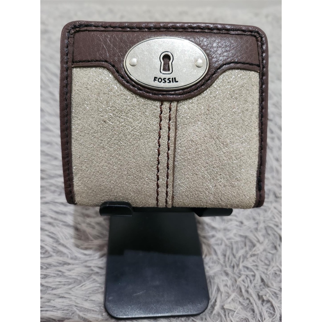 Dompet Preloved Fossil Maddox Bifold Coklat