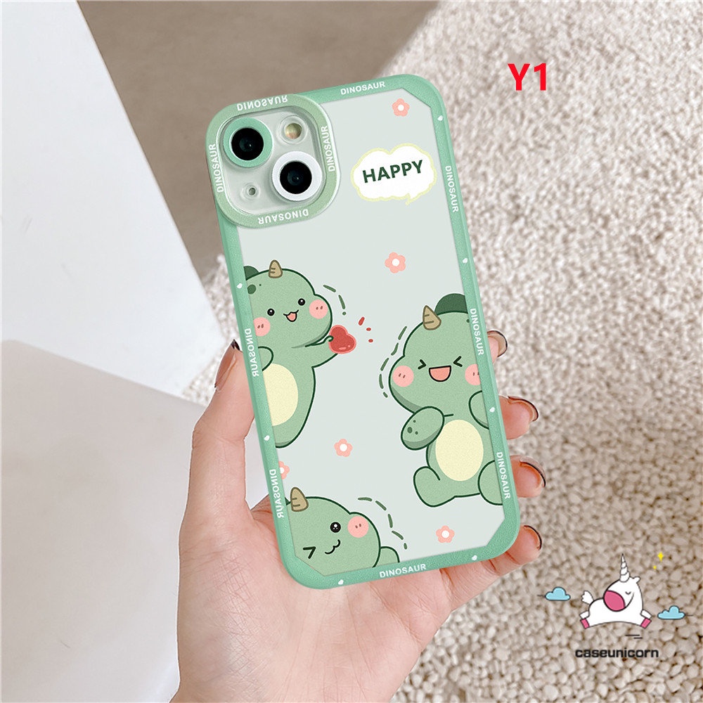 Redmi A110 9 9T 9C 10A 10C 9A Note 11 10 11s 10s 9 11Pro Plus 8 9 9Pro 9s 10Pro Max POCO X3 Pro F4 M3 X3 NFC Dinosaurus Lucu Kartun Teh Susu Soft TPU Ange Eyes Case