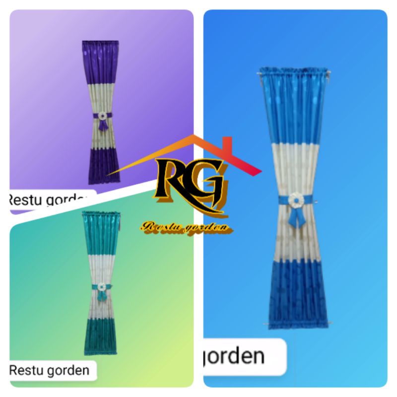 gorden kupu kupu/gorden jendela kupu kupu/gorden kupu kupu minimalis/gorden kupu tebal motif polkado