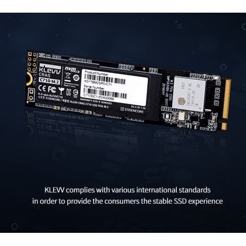 SSD KLEVV CRAS C710 M.2 NVME 1TB Gen3x4