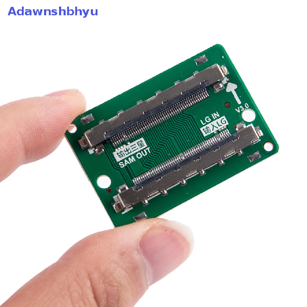 Adhyu FHD LVDS LVDS 51pin SAM turn LG Connector Adapter Board Kiri Kanan Ganti ID