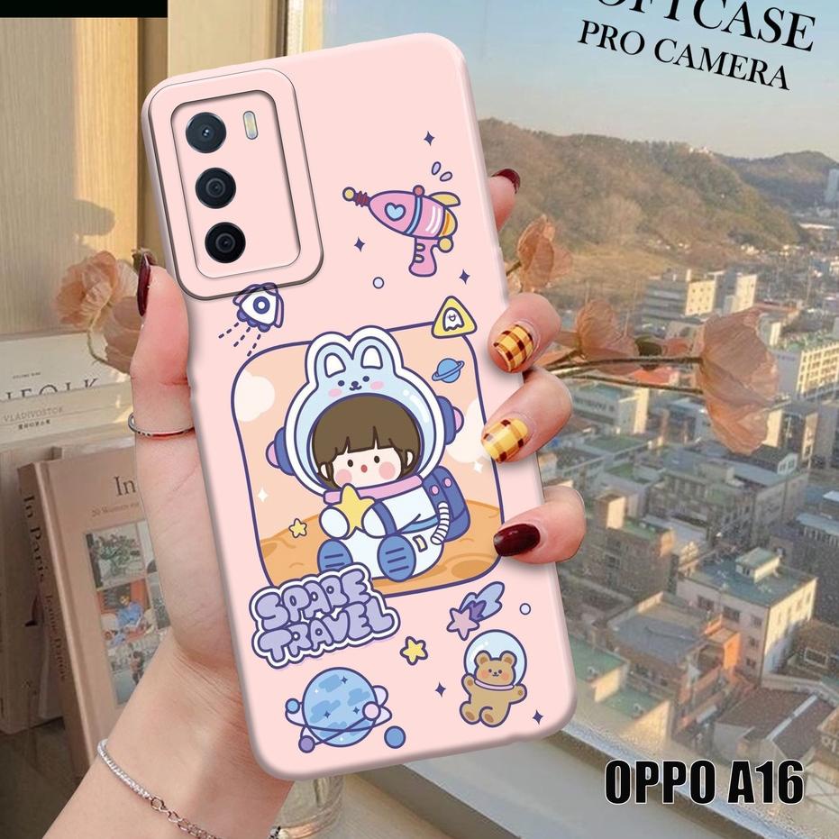 PROMOSI  7.7 Softcase Hp Oppo A16 Terbaru - Casing Hp Oppo A16 Terbaru - Fashion Case Kartun Cute - 
