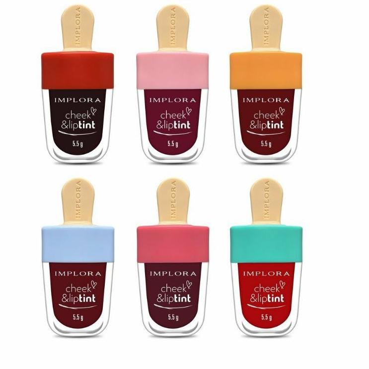 ღ Implora cheek & liptint BPOM lip tint implora like sasimi ↯