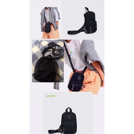 PRELOVED TAS SELEMPANG EXSPORT LIKE NEW, black