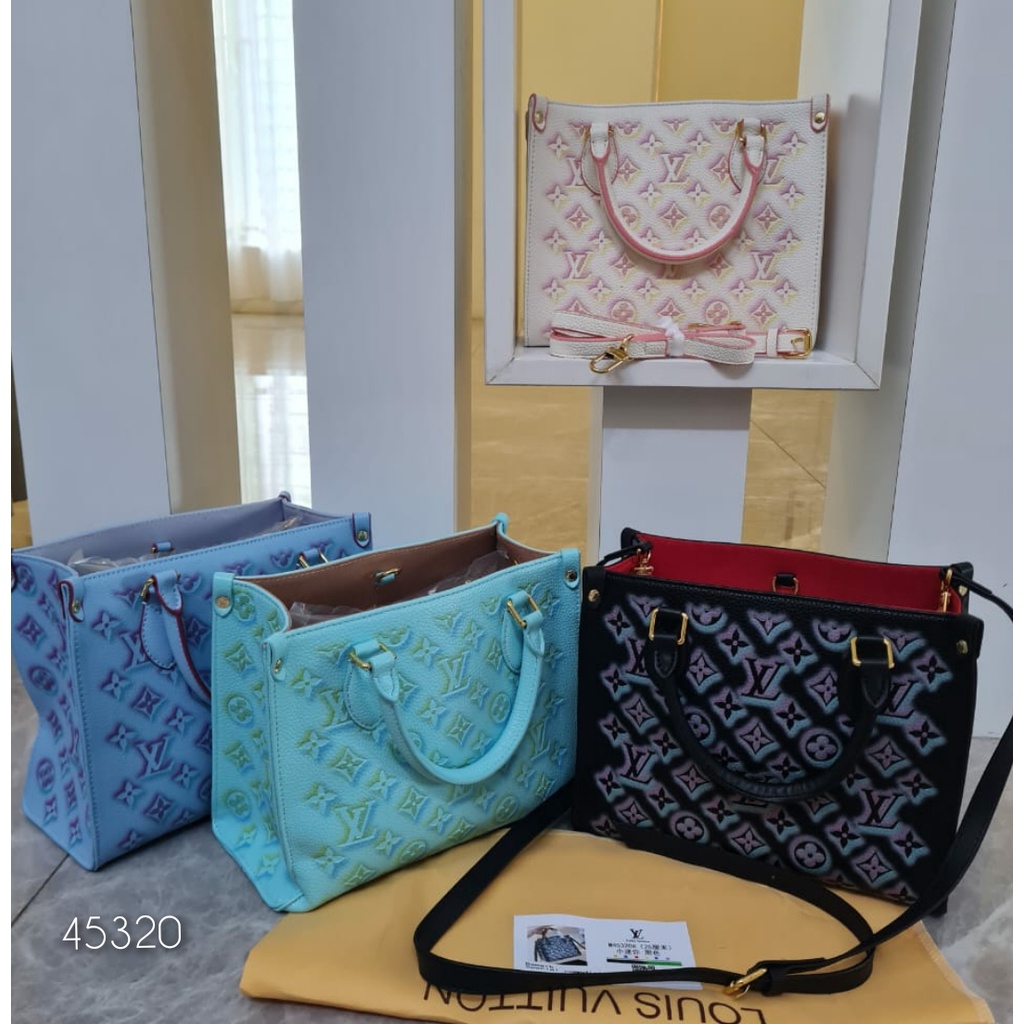 Tas wanita import full emboss kode 45320