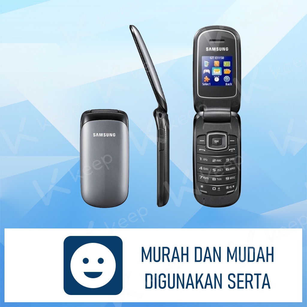 Samsung lipat GT E1150 Single SIm Handphone Baru HP Murah