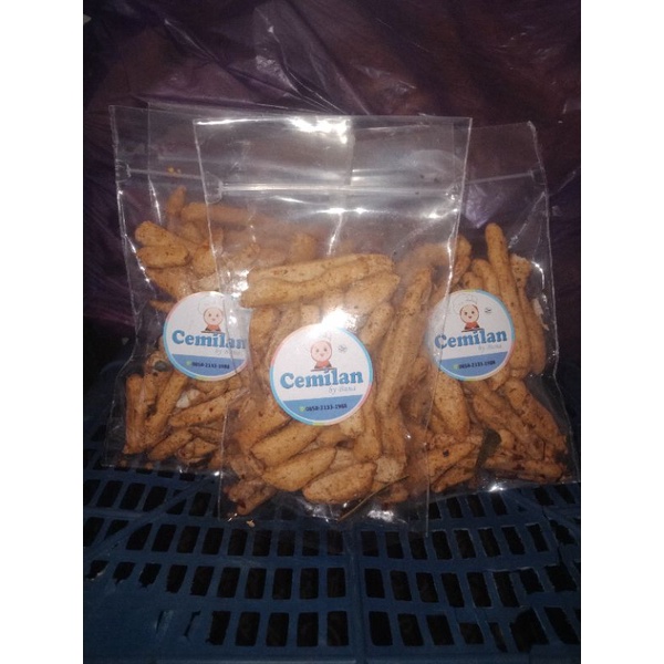 

Basreng pedas daun jeruk