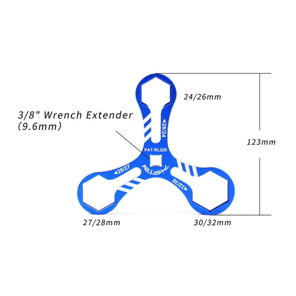 Lanfy Front Fork Shoulder Cover Wrench Garpu Depan Sepeda24 /26 /27 /28 /30/32mm Aksesoris Sepeda Alat Perbaikan Alat Instalasi Sepeda