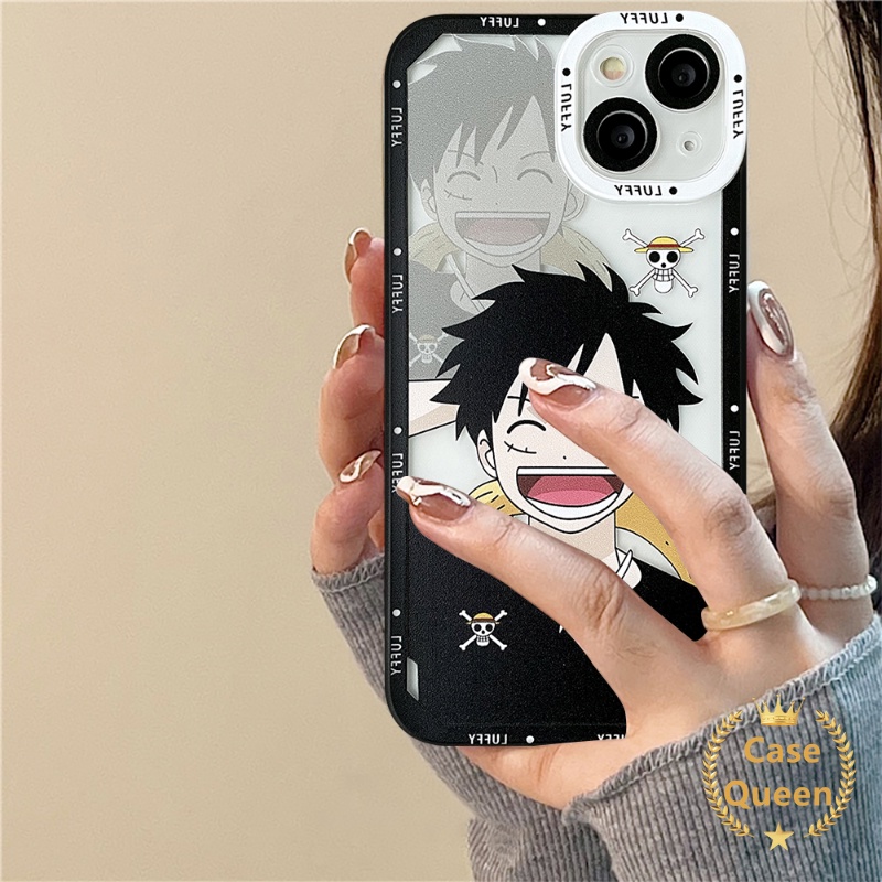 One Piece Case Oppo A17 A16 A54 A15 A57 A12 A55 A95 A96 A77s A17k A94 A15S A12E A7 A9 A5S A76 A3S A16K A74 A5 A31 A1K Reno 7 5 5F 7Z 4F 6 Cartoon Luffy Zoro Anime Soft TPU Cover