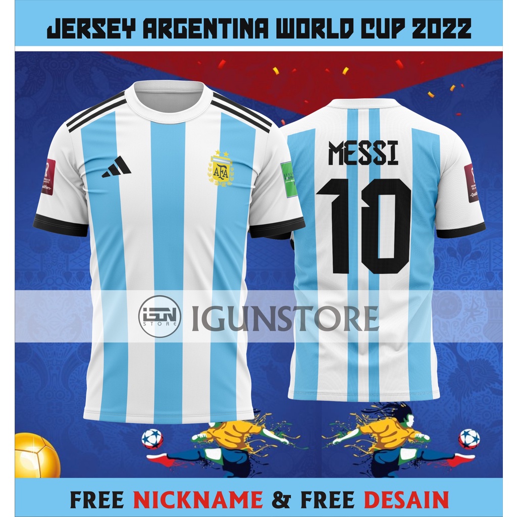 JERSEY ARGENTINA WORLD CUP 2022