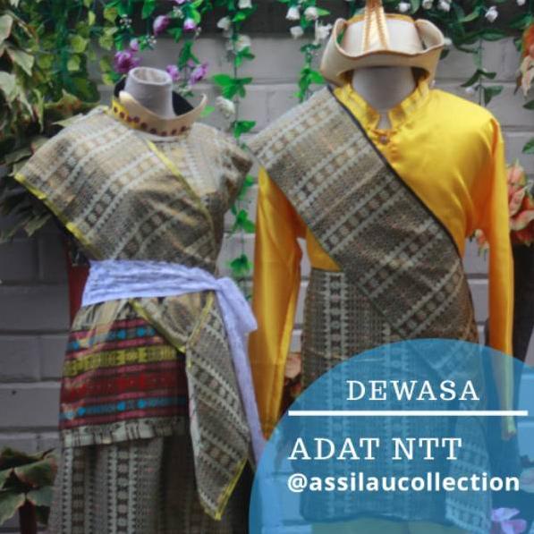 Siap Kirim Pakaian adat NTT/ baju NTT/ adat NTT (Dewasa)
