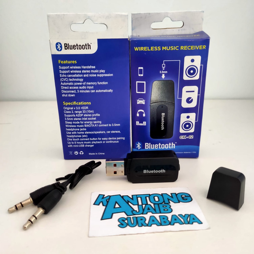 USB Bluetooth Audio Received USB Bluetooth Audio Receiver Bluetooth Receiver + Kabel