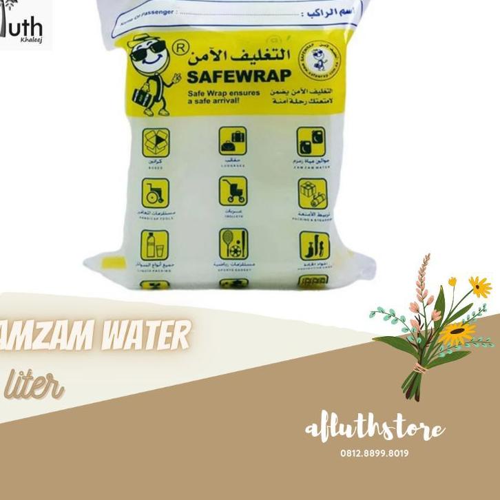 

(PROMO HGI81) [Afluth Store] Air Zamzam / Zam Zam Water / 1 Liter Original ❈