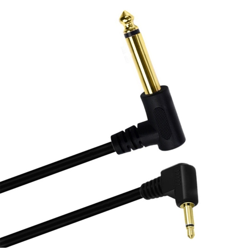 Zzz Kabel Adaptor Mono Profesional 6.35mm 1per4in Ke 3.5mm 1per8 TS Untuk Perangkat