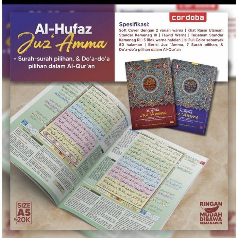 Hufaz Juz Amma dan Surah Surah Pilihan Serta Doa Pilihan Dalam Al-Quran