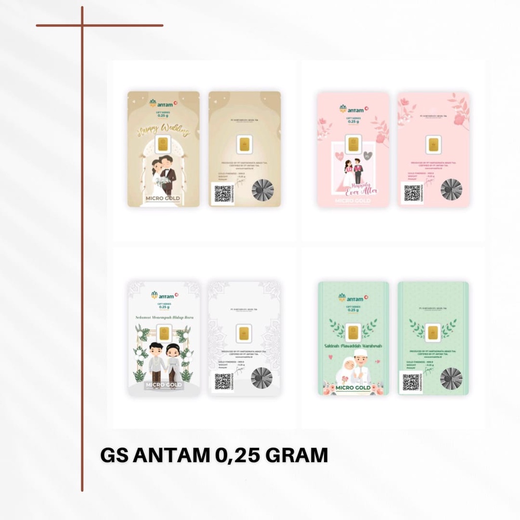 Antam Gift Series 0.25 Gram