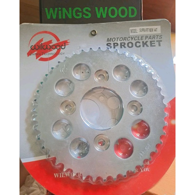 GEAR BELAKANG 428 SUPRA FIT NEW 44T/ GER BELAKANG 428 SUPRA FIT NEW 44T/ GIR BELAKANG 428 SUPRA FIT 