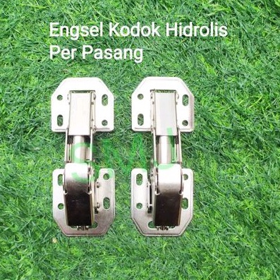 Engsel Sendok Kodok 4" Hidrolis / Slow Motion / Hidrolik - Free Skrup - Per  Pasang