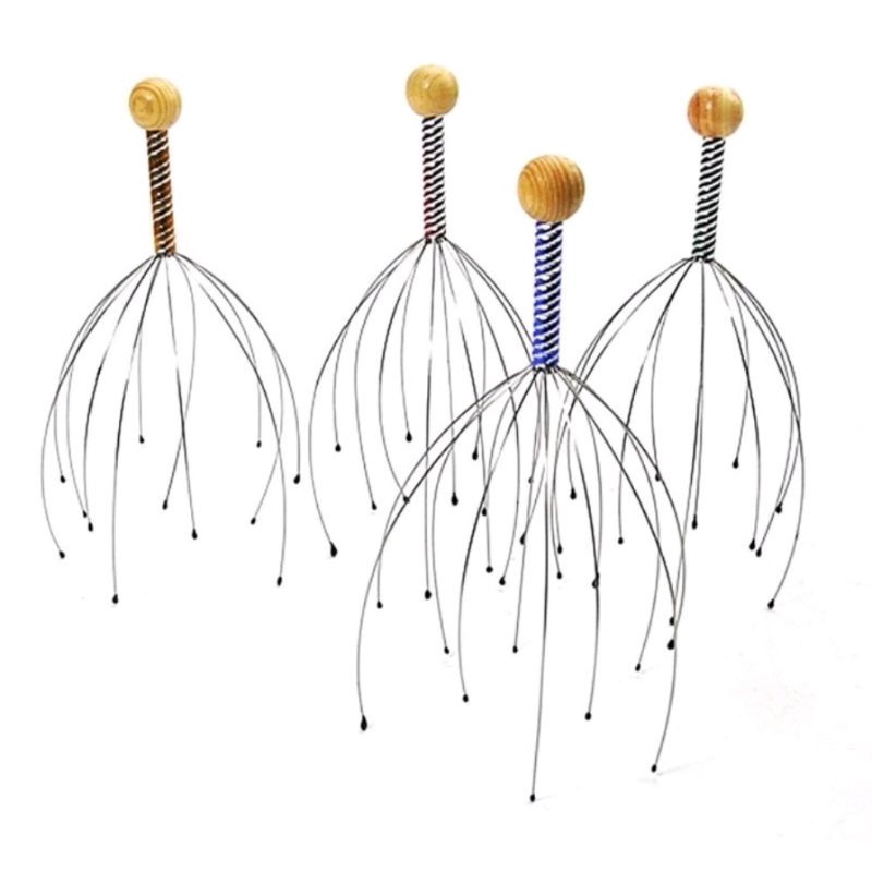 Alat pijat Reflexi kepala 12 titik akupuntur head massager