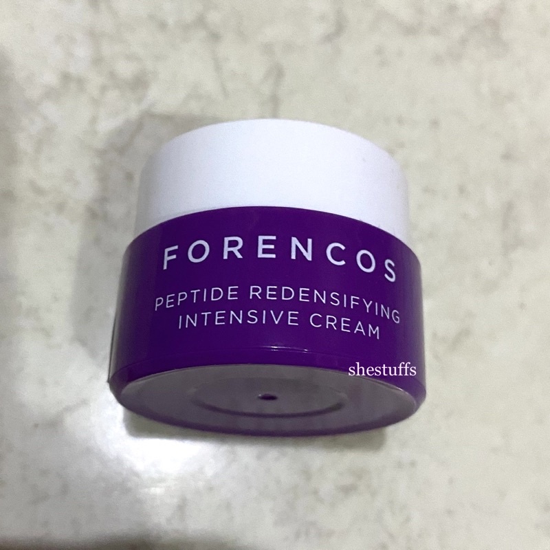 NEW Forencos Peptide Intensive Cream  Moisturizer 10gr
