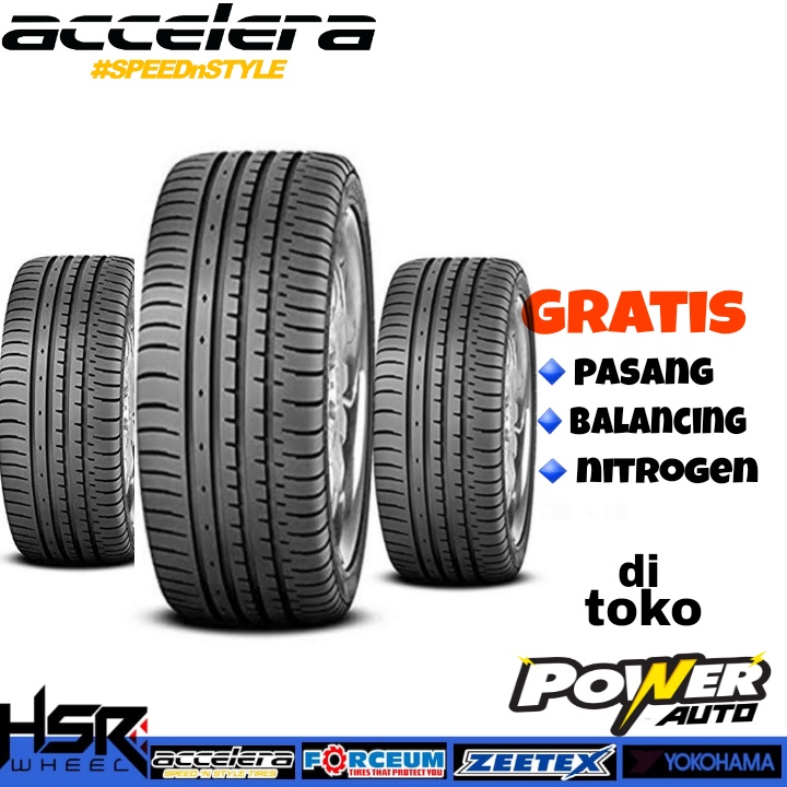 BAN TUBLES MOBIL FORTUNER R20 265 50 ACCELERA IOTA
