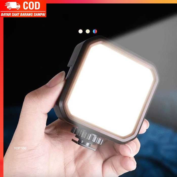 ( 100% BARANG ORI ) inLight Lampu Kamera Mini RGB LED Portable Photo Video Light 2000 mAh - WL-R1