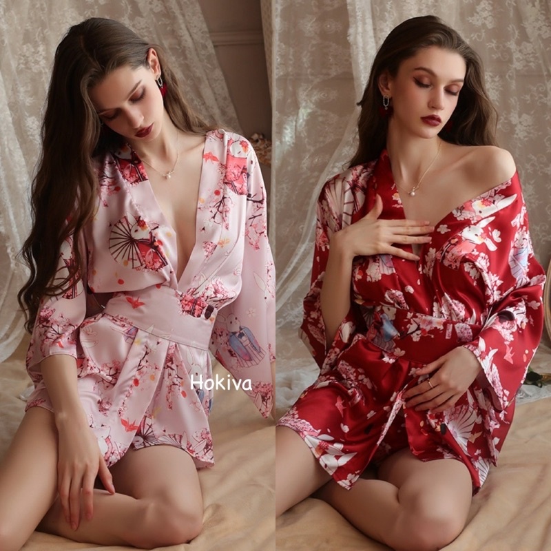 Sexy Lingerie Kimono Baju Tidur Lingerie Wanita / Cosplay Lingerie Kimono Baju Tidur Sexy Wanita 283