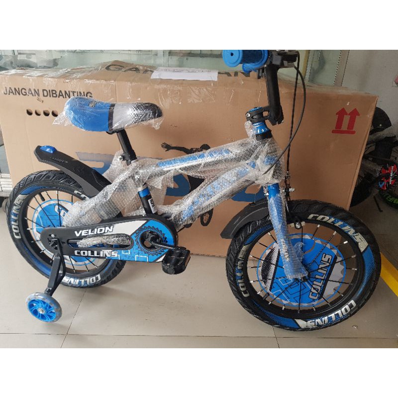 Sepeda Anak Sepeda BMX 16 inch VELION ( BAN JUMBO ) ( FULL ACCECORIES )