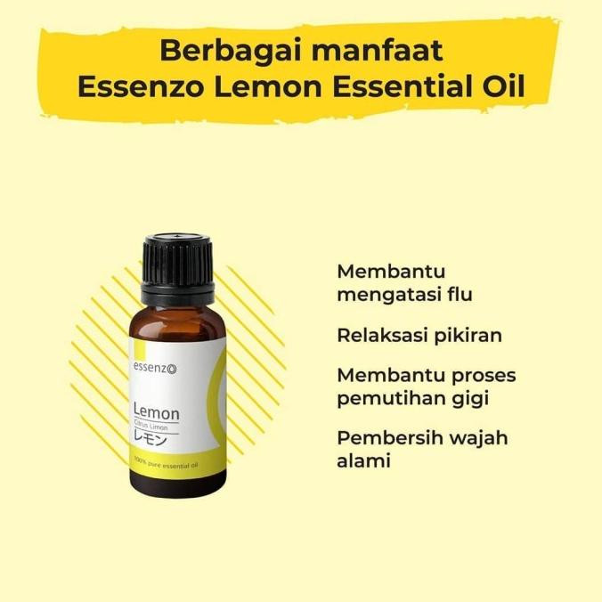 Lemon Essential Oil Minyak Atsiri Aromaterapi