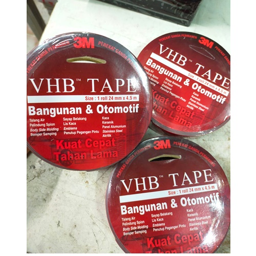 

Double Tape 3M 1inch VHB Doble Tape 3M