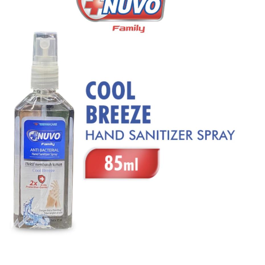 ➸ NUVO HAND SANITIZER SPRAY BIRU 85ML ㆅ