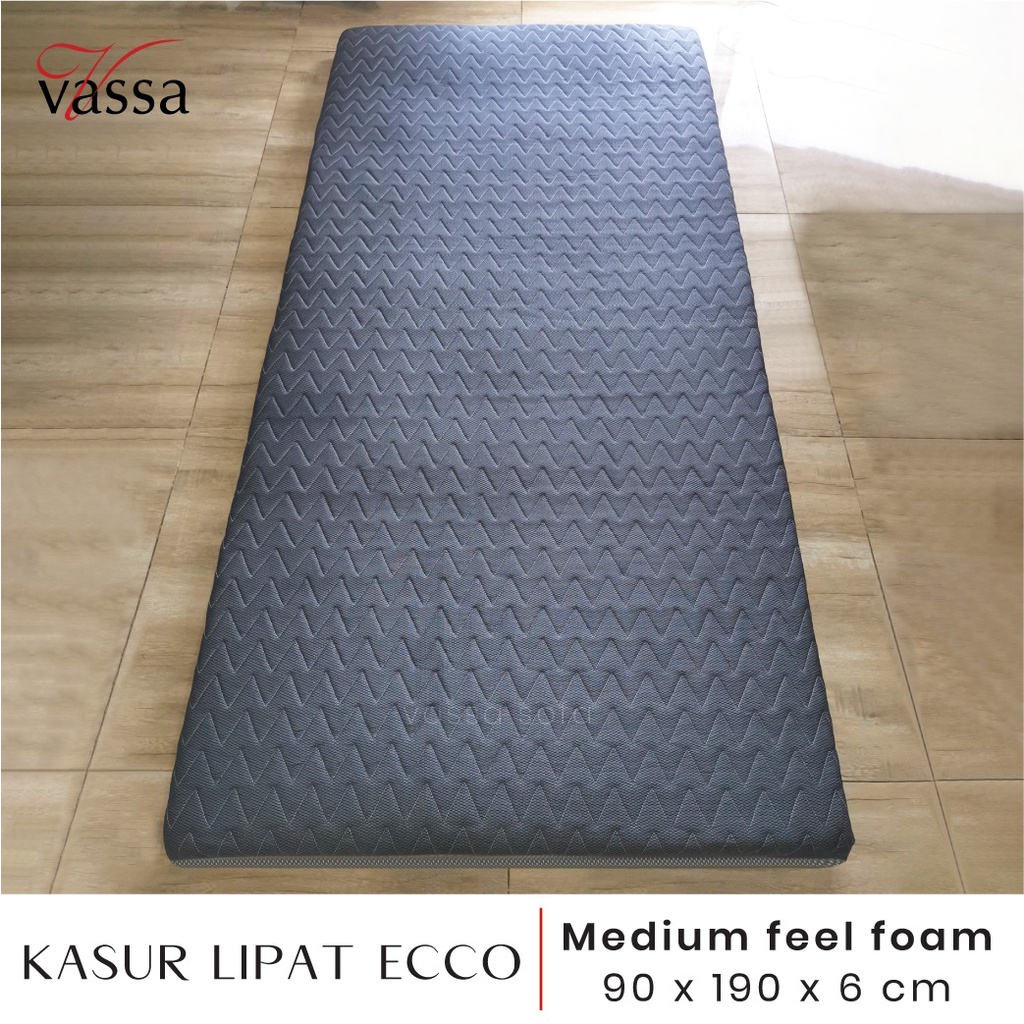 Kasur lipat Vassa / kasur lantai busa / travel bed Ecco