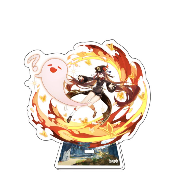 

CHILDE ZHONGLI CHONGYUN STAND DISPLAY GENSHIN IMPACT FIGURE, STANDEE,