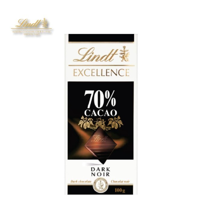 

Lindt Excellence Dark Chocolate 70% 100gr