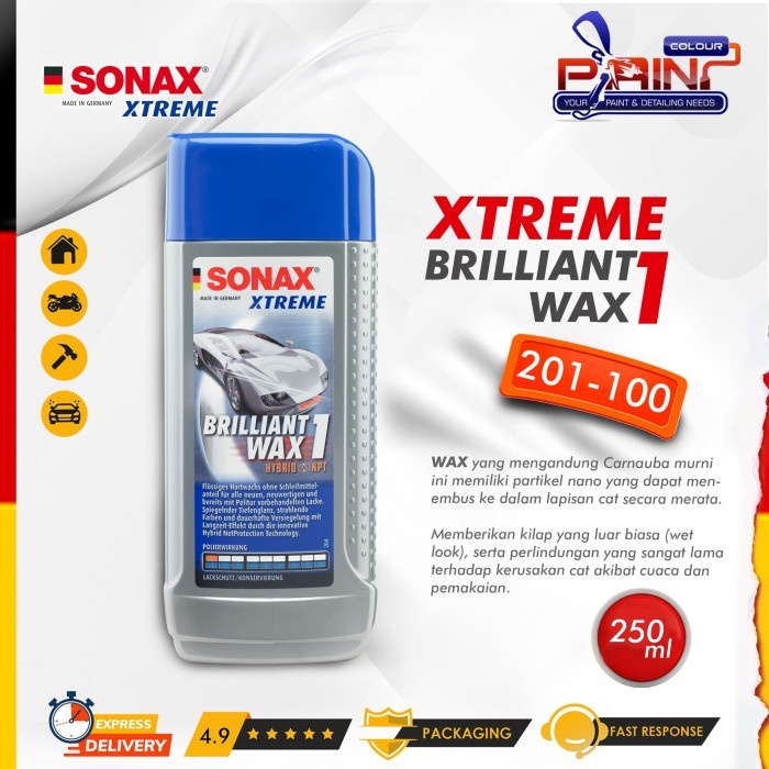 SONAX Xtreme BRILLIANT WAX 1 201-100 Hybrid NPT 250ml