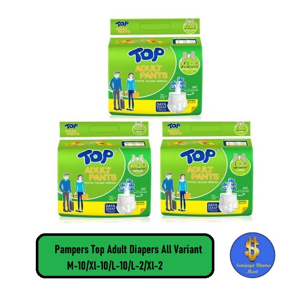 Top Pampers Dewasa All Variant--Adult Diapers Top All Variant