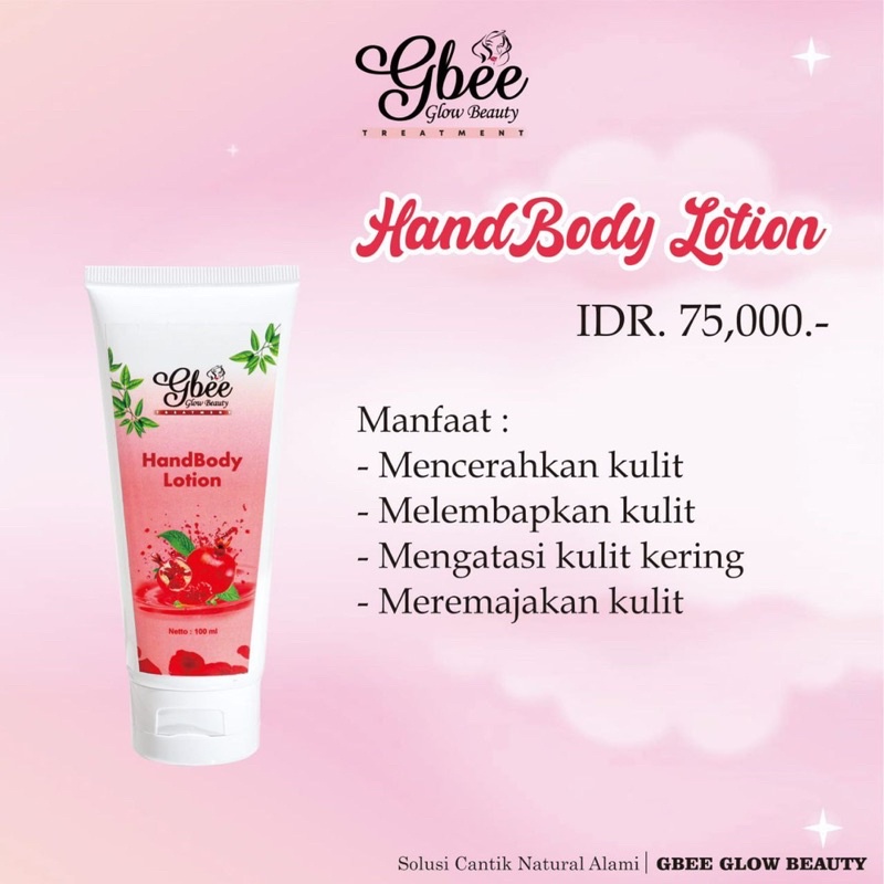 (BPOM) SATUAN GBEE GLOWBEAUTY ALL PRODUK