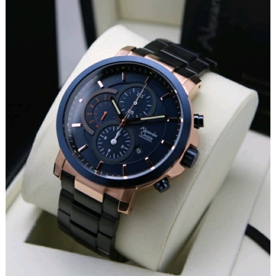 Alexandre Christie Ac 6350 / ac6350 Jam Tangan Pria Original Garansi Resmi 1 Tahun
