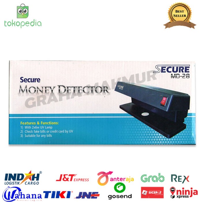 Deteksi Uang Palsu/Secure MD 28/Alat Deteksi Uang Palsu