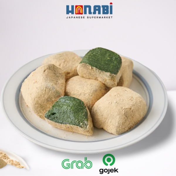 

PO 1day Ssuk Injeolmi Tteok Korean Traditional Rice Cake 1Kg Halal - Kue Traditional Korea