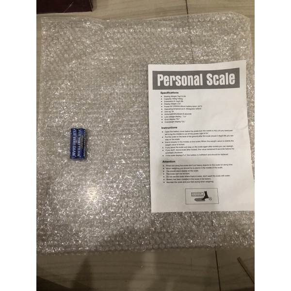 TIMBANGAN BADAN LAVELA