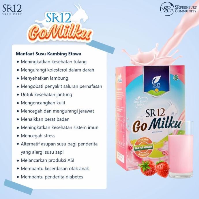 

[BISA COD] gomilku stroberi sr12/gomilku strawberry /penggemuk badan mencerdaskan