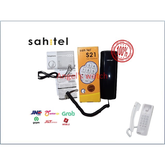 telepon kabel sahitel s21 pesawat telepon kabel sahitel s21 ( hitam)