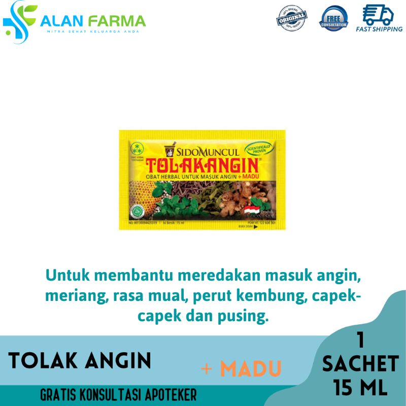 

Tolak Angin Cair 1 Sachet | Tolak Angin plus Madu Saset