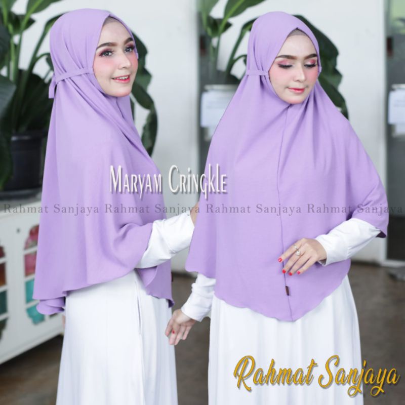 TERBARU KHIMAR HIJAB CRYNGKEL AIR FLOW XL ORI RAHMAT SANJAYA