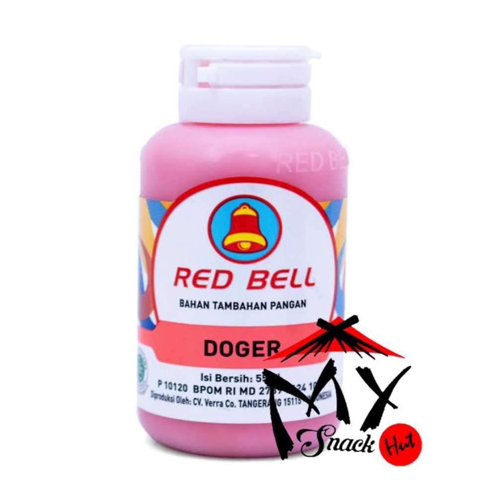 RED BELL PASTA DOGER 55ML - RED BEL PERISA SIRUP OYEN EDBEL PERASA ES BUAH SEGAR TELLER TELER HALAL