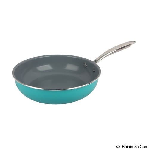 Kangaroo KG176 Wok &amp; Fry Pan 24cm Dengan Lapisan Ceramic Anti Lengket