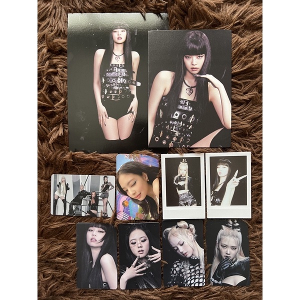[READY] PHOTOCARD BLACKPINK BORN PINK OFFICIAL PC ALBUM BENE APPLEWOOD JENNIE BLACK VERSION JISOO LI