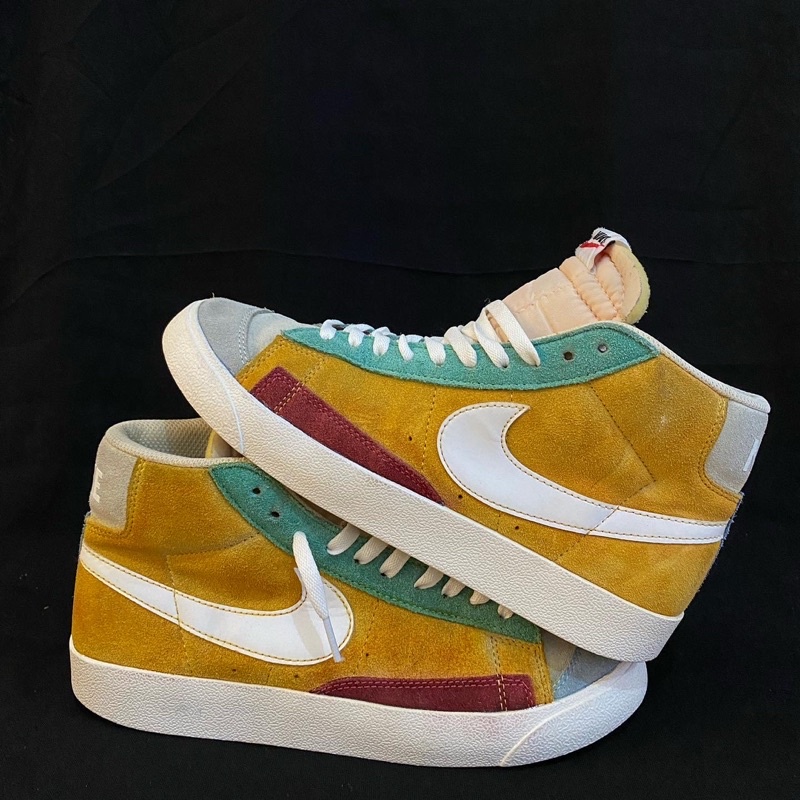NIKE BLAZER MID 77 VNTG SUEDE MULTICOLOR SECOND SIZE 42